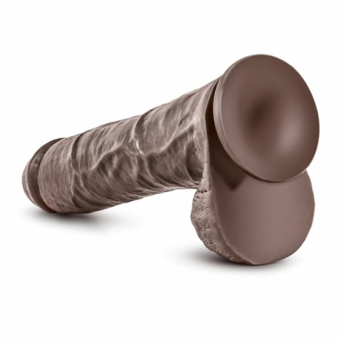 Dr. Skin Mr. Savage 29 cm - model intymny z przyssawką, kolor czekoladowy Dr Skin