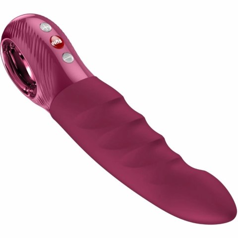 Fun Factory Stronic Deep Pulsator z funkcją pchającą, czerwone wino, 20,5 cm FUN FACTORY