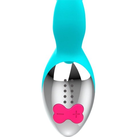 Happy Loky Miky - Model podwojny, silikonowy, turkusowo-srebrny, USB HAPPY LOKY
