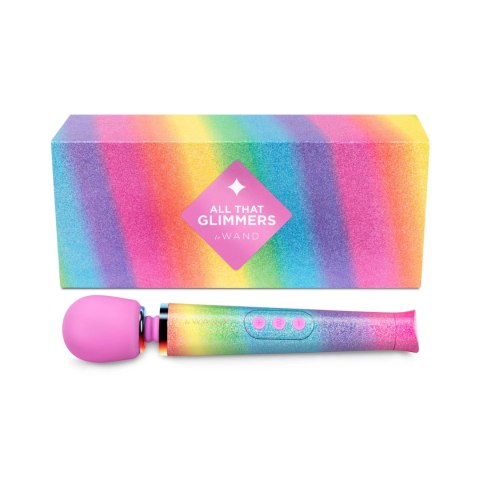Le Wand Petite All That Glimmers Rainbow Ombre - masażer wielofunkcyjny Le Wand