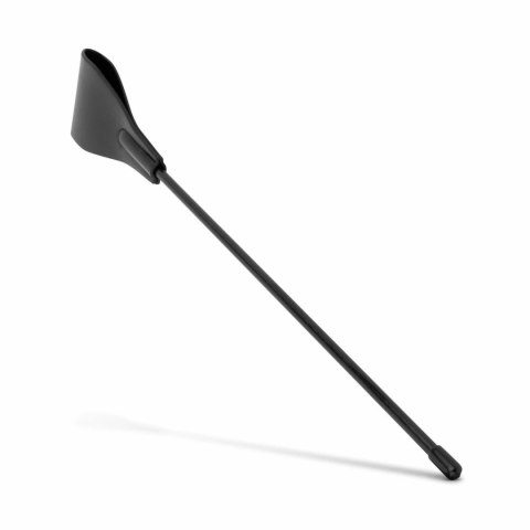 Luxe Whip Black - solidny bat z ekoskory 42,5 cm Easytoys