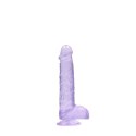 RealRock Crystal Clear 17 cm model anatomiczny z mocną przyssawką RealRock by Shots