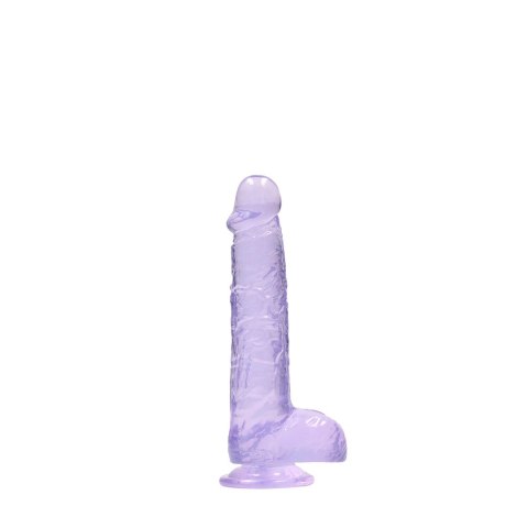 RealRock Crystal Clear 17 cm model anatomiczny z mocną przyssawką RealRock by Shots