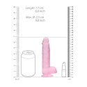 RealRock Crystal Clear model z podstawą, 17 cm, transparentny RealRock by Shots