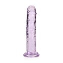 RealRock Crystal Clear model z przyssawką 14,5 cm transparentny RealRock by Shots