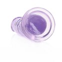RealRock Crystal Clear model z przyssawką 14,5 cm transparentny RealRock by Shots