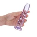 RealRock Crystal Clear model z przyssawką 14,5 cm transparentny RealRock by Shots