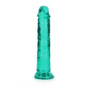 RealRock Crystal Clear model z przyssawką 18 cm transparentny RealRock by Shots