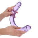 RealRock Crystal Clear podwojny model anatomiczny 45 cm przezroczysty RealRock by Shots