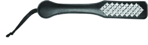 S&M Studded Paddle dwustronna packa z winylu i metalu 31,8 cm Sex&Mischief