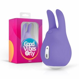 Vibe Therapy Tedy Mini Wibrujący Aparat Intymny USB, Wodoodporny, Rożowy Good Vibes Only