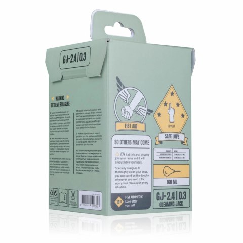 BUTTR GleamingJack system higieniczny z silikonową końcowką 225 ml