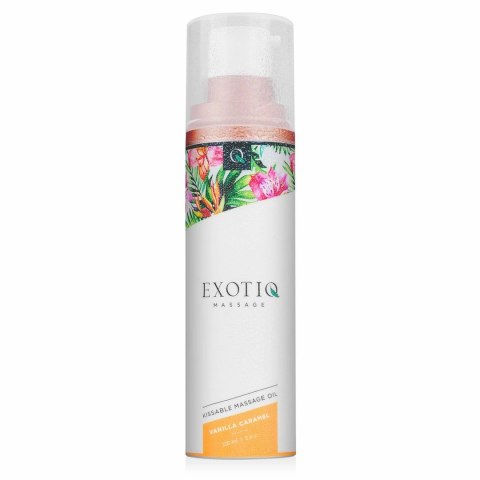Exotiq Olejek do Masażu Wanilia-Karmel 100 ml, odżywczy, z pompką