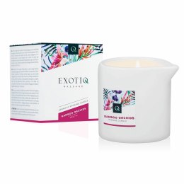 Exotiq Świeca Masująca Bamboo Orchids 200g - Relaksujący Olejek Zapachowy