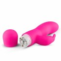EasyToys Mad Rabbit Pink - silikonowy masażer intymny z podwojną stymulacją