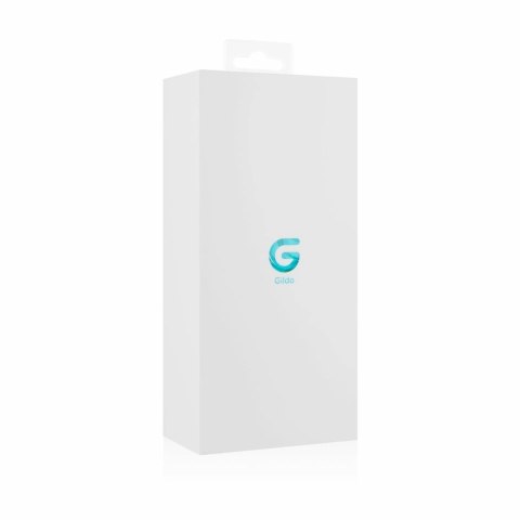 Gildo Szklana Maszyna Intymna No. 10 Prążkowana Transparentna 19 cm