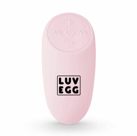 LUV EGG Model Pink - Wibrujące Jajko z Pilotem, 12 Trybow, Silikon