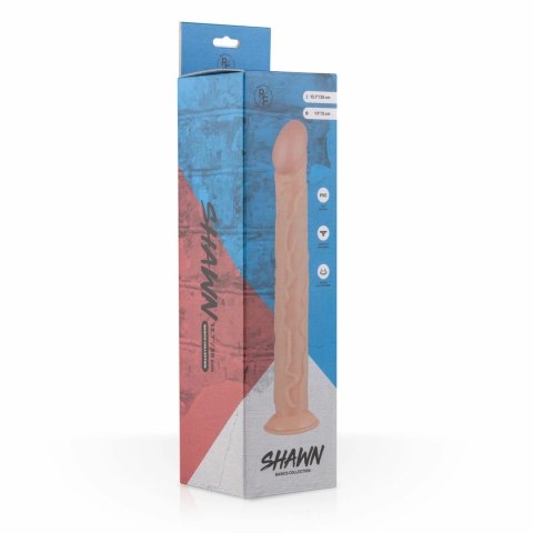 Real Fantasy Shawn XL - Model anatomiczny z przyssawką, 24 cm, beżowy