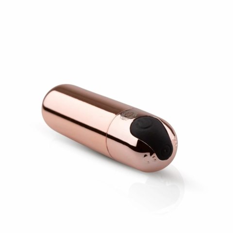 Rosy Gold Bullet Vibrator Miniaturowy 10 Trybow, Ładowalny USB