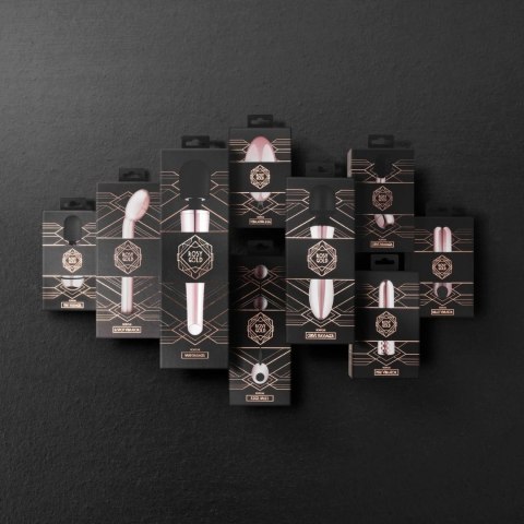 Rosy Gold Bullet Vibrator Miniaturowy 10 Trybow, Ładowalny USB