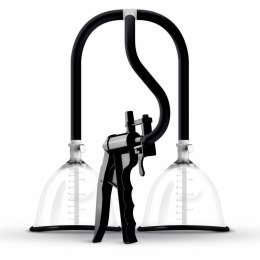 SAIZ Breast Pump Premium - Podwojny system prożniowy, przezroczysty