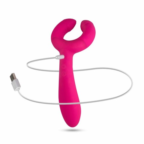 Satisfyer Double Fun - Wibrujący model dla par, dwa silniki, USB