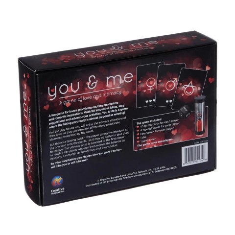 Adult Games Ty i Ja gra karciana dla par z interaktywnymi zadaniami Adult Games