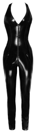 Black Level Kombinezon Vinylowy Czarny Z Dwukierunkowym Zamkiem S Black Level