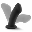 Blush Temptasia Elvira model silikonowy czarny z mocowaniem 15 cm Temptasia