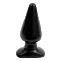 Doc Johnson Classic Plug Large Black - duży model, 14 cm, czarny Doc Johnson