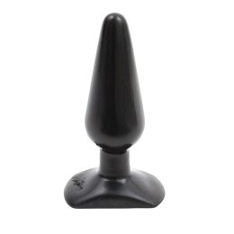 Doc Johnson Plug Medium Classic kolekcja, rozmiar 13 cm, czarny Doc Johnson