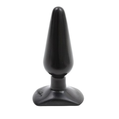 Doc Johnson Plug Medium Classic kolekcja, rozmiar 13 cm, czarny Doc Johnson