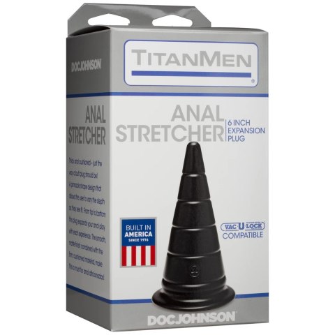Doc Johnson TitanMen Expansion Plug 15 cm stożkowy hipoalergiczny Doc Johnson