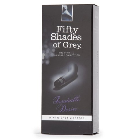 Fifty Shades of Grey Insatiable Desire - model kompaktowy, 10 trybow, silikon Fifty Shades of Grey