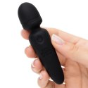 Fifty Shades of Grey Sensation Mini Wand - masażer, silikon, USB, czarny Fifty Shades of Grey