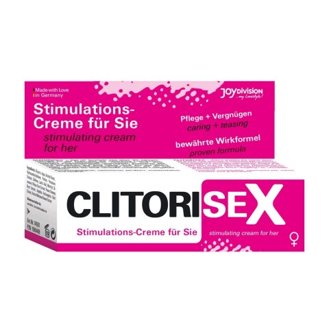 Joydivision CLITORISEX krem pielęgnacyjny do skory 40 ml Joydivision