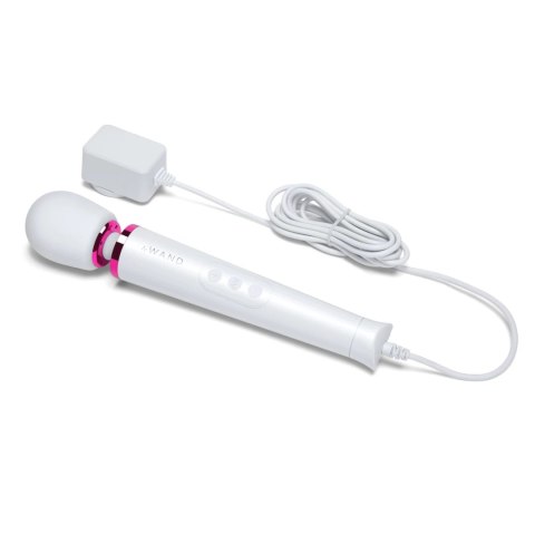 Le Wand Powerful Petite Plug-In Biały - Masażer z 10 trybami pracy Le Wand