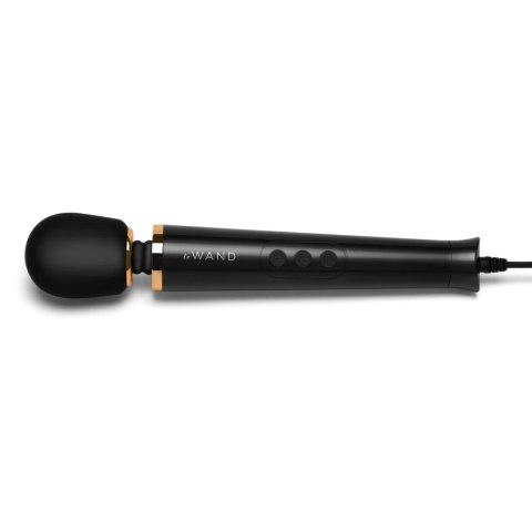 Le Wand Powerful Petite Plug-In Czarny - Kompaktowy Masażer Przewodowy Le Wand