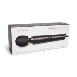 Le Wand Powerful Petite Plug-In Czarny - Kompaktowy Masażer Przewodowy Le Wand