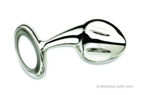 NJOY Pure Plug 2.0 stalowy duży model z uchwytem 8,9 cm Njoy