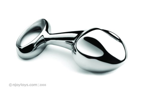 NJOY Pure Plug 2.0 stalowy duży model z uchwytem 8,9 cm Njoy