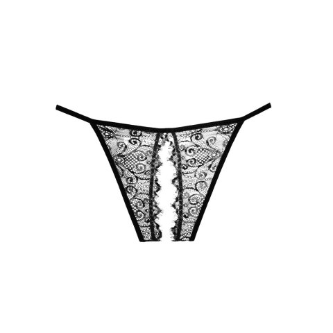 Rene Rofe Enchanted Belle Allure - koronkowe majtki z dekoracyjnym wycięciem Allure