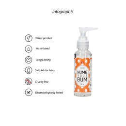 Shots S-Line Numb Your Bum Lubrykant do masażu intymnego 100 ml S-Line by Shots