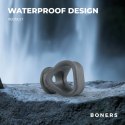 Boners Liquid Silicone 2w1 Pierścień Anatomiczny Czarny Duo Stretch