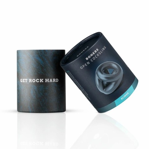 Boners Open Cocksling Triple - silikonowy system pierścieni z otwartą konstrukcją