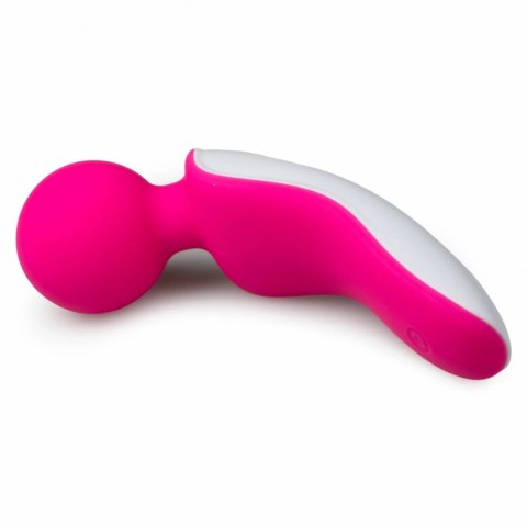 EasyToys Mini Wand - kompaktowy masażer wibrujący rożowo-biały