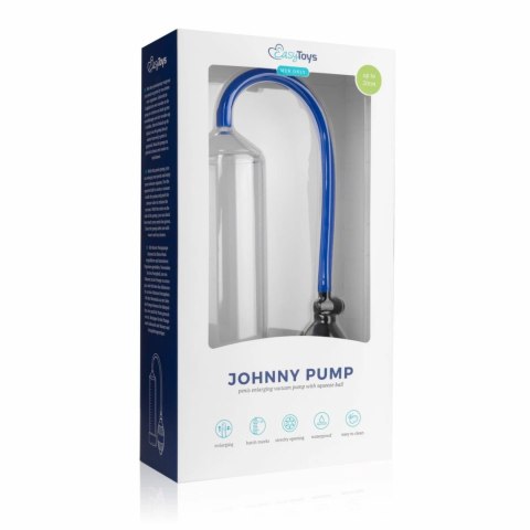 EasyToys Pompa Powietrzna z Gruszką Pomiarową Transparentna 22 cm