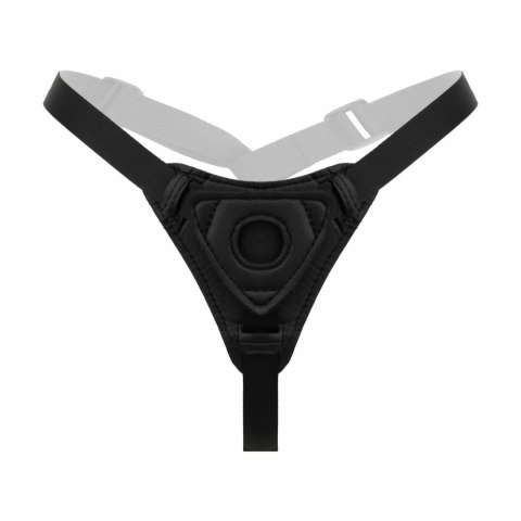 EasyToys Silicone Strap-On Bended - Zestaw z regulowanym uprzężą, silikonowy