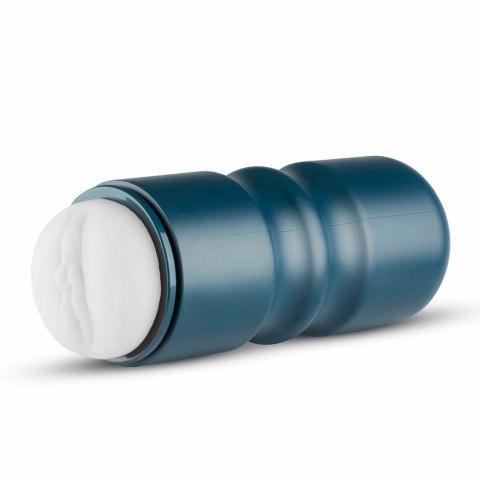 FPPR. Biała maszyna intymna z anatomicznym otworem i teksturą