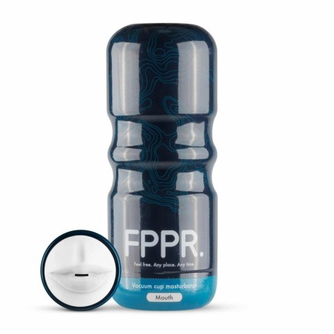 FPPR Model Mouth White - Anatomiczna maszyna intymna z realistyczną teksturą